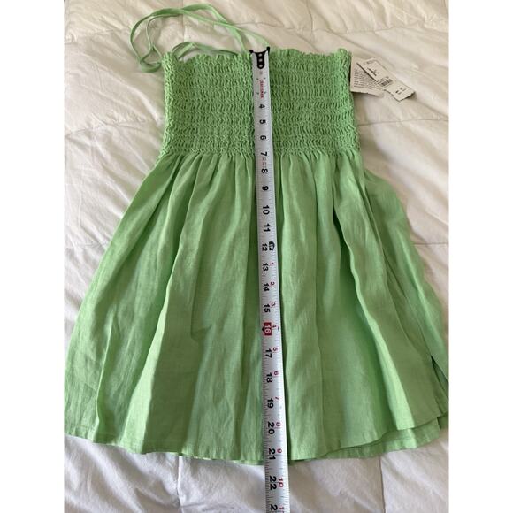 VTG Inc International Concepts Green Tube Tank Top Halter Boho Y2K NWT Sz 8 - Picture 4 of 5